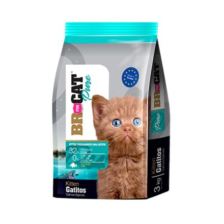 BR for Cat Gatitos sabor a Salmón 3 kg