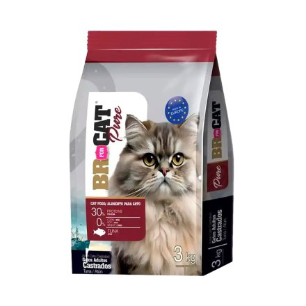 BR for Cat adultos castrados sabor atún 3 Kg