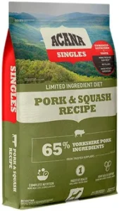 Acana pork & squash x 2.04 kilos