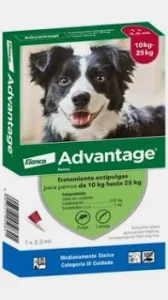 Advantage perros 10-25 kilos (1 pipeta)