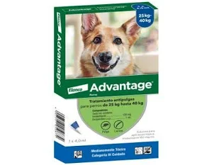 Advantage perros 25-40 kilos (1 pipeta)