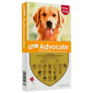 Advocate perros pipeta 2.5 ml 10 - 25 kg