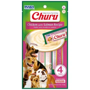 Churu 4 piezas pollo y salmón 56 GR