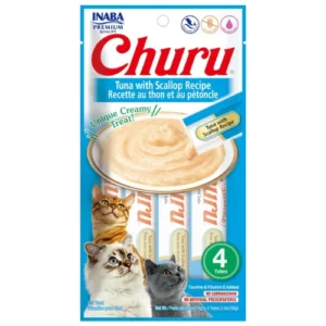 Churu Snack para Gatos Sabor a Atún y Vieira x 4 u