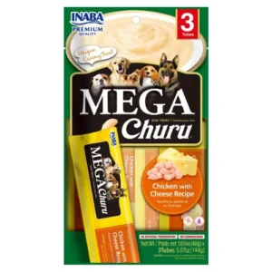 Mega Churu 3 Piezas - Pollo Y Queso 144 Gr