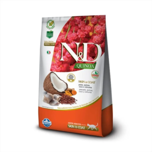 ND quinoa feline adult skin peixe 7,5 kg