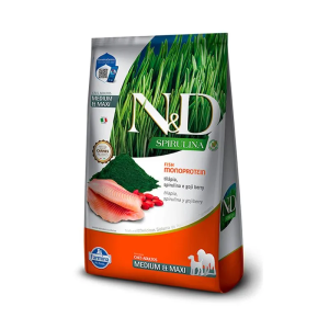 ND spirulina canine adult md/mx tilapia 10,1 kg