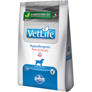Vet Life Nat Canine Hypoallergenic. Pork & Potato 10,1 kg
