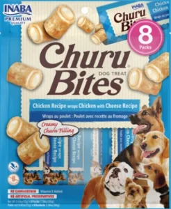 Churu Bites para Perros Sabor a Pollo con Queso 8 u