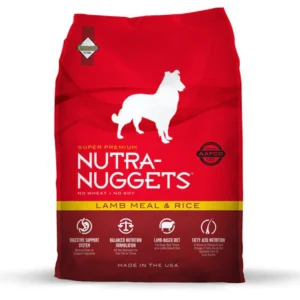 Nutra Nuggets Comida para Perro Adulto Sabor a Cordero y Arroz