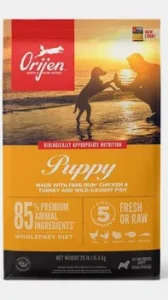 Orijen puppy x 2 kilos