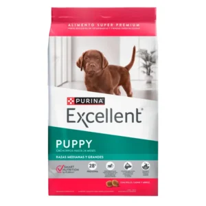 Purina® Excellent® Comida para Perros Puppy Razas Medianas y Grandes