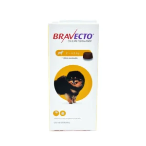 Bravecto Antipulgas y Garrapatas para Perros 2 – 4.5 Kg