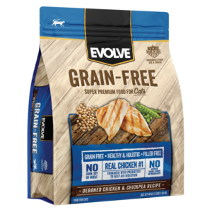 EVOLVE CAT GRAIN FREE  CHICKEN  POLLO