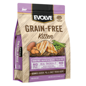 EVOLVE CAT GRAIN FREE KITTEN CHICKEN 1.24 kg